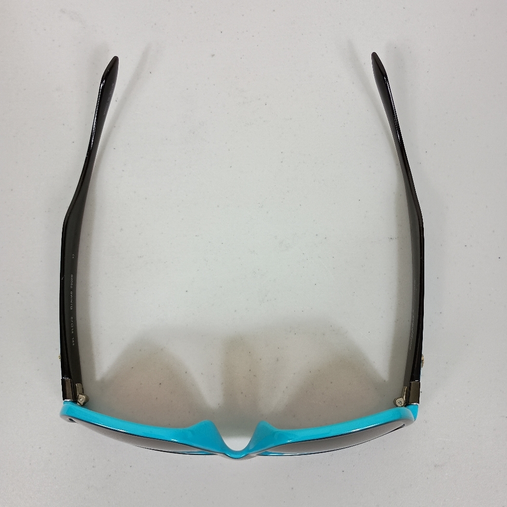 Vintage Y2K Baby Phat Sunglasses Turquoise Dark Brown Cat Logo B2062 UV400 - Picture 7 of 15